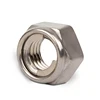 Stainless steel DIN985 hexagonal nylon insert lock nut