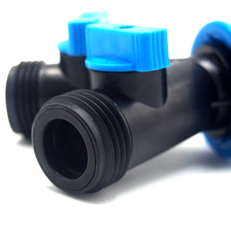 Plastic Y shape garden water hose splitter