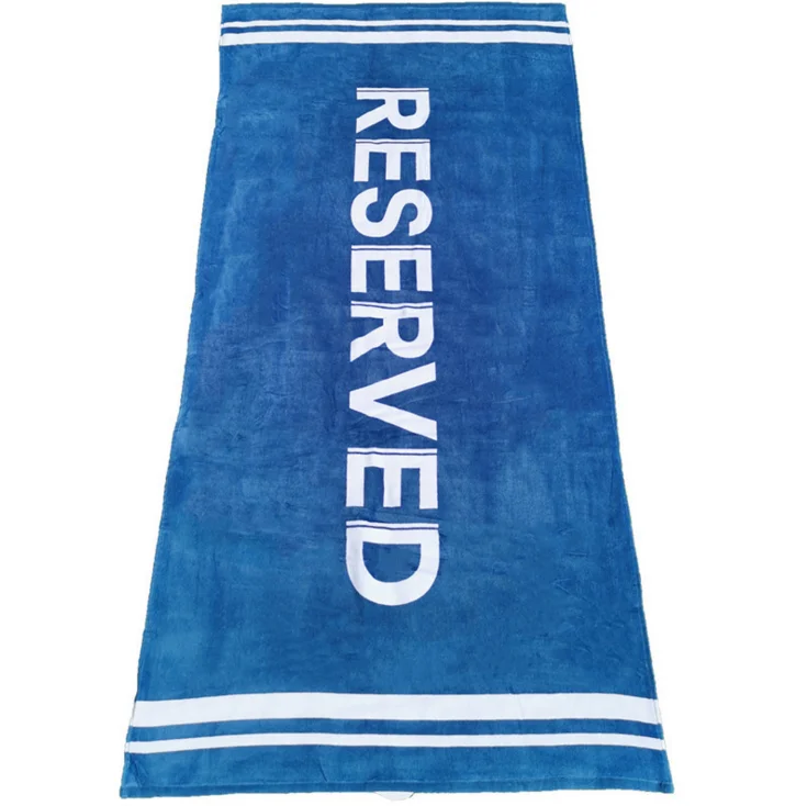 Personalized New Style Promotional Cotton Beach Towels Custom Best Quality GYM Beach Towel