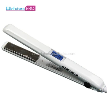 hair cold iron straightener ultrasonic flat larger