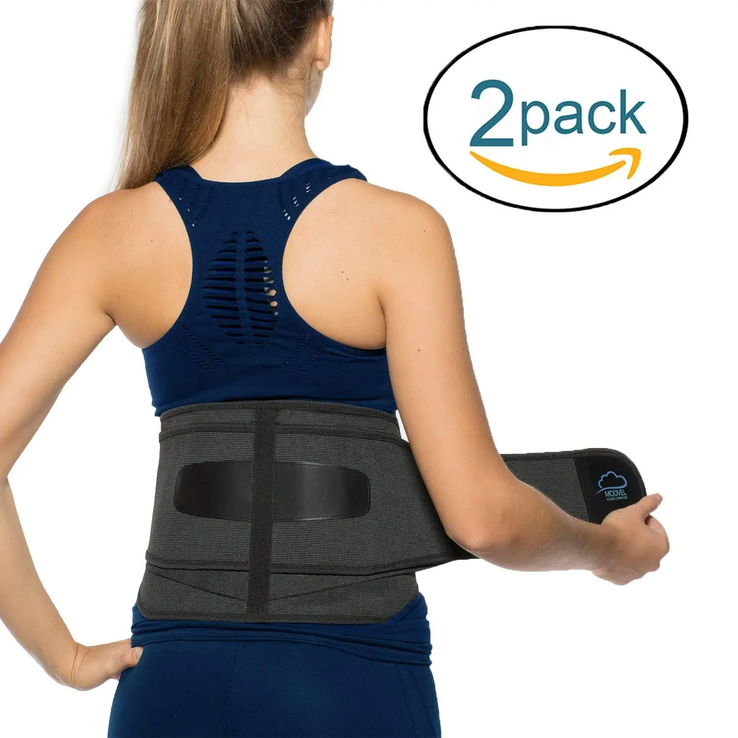 Buy Modvel Lower Back Lumbar Support Brace For Men And Women