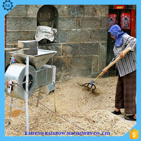 manual and electric grain winnower/rapeseeds winnowing machine/corn winnower with low price