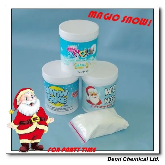 Hot Selling Good Quality White Christmas Magic Powder Artificial Snow