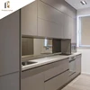 Australia popular wholesale Flat Pack Kitchen Furniture Simple kitchen cabinet wood laminate