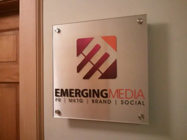 acrylic signs in any