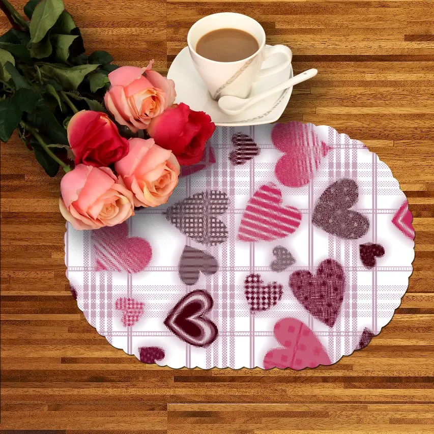 30*43cm Pvc Print Baby Placemats Bowl,Baby Disposable Placemat Kid For