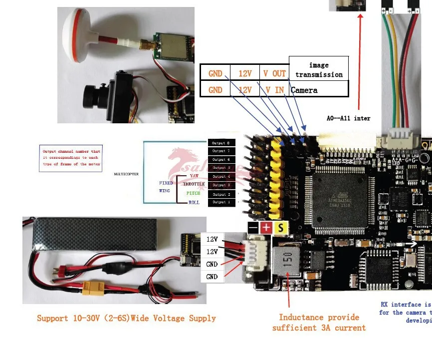 Arducopter схема подключения