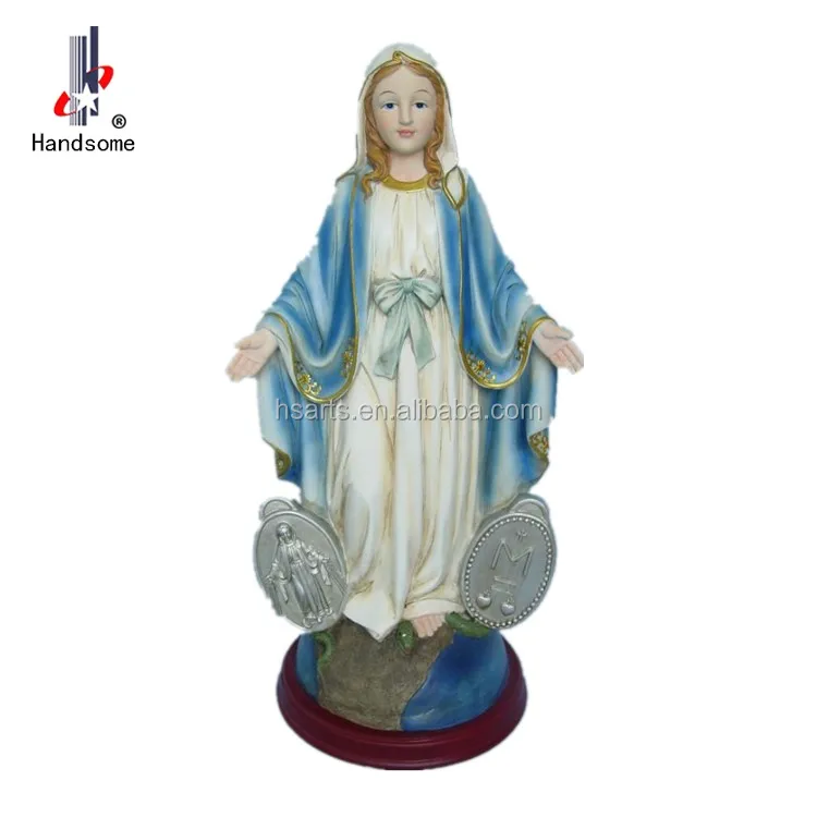 5 Inch Hot Sales Our Lady Of Grace Catholic Virgin Mary Statues Buy