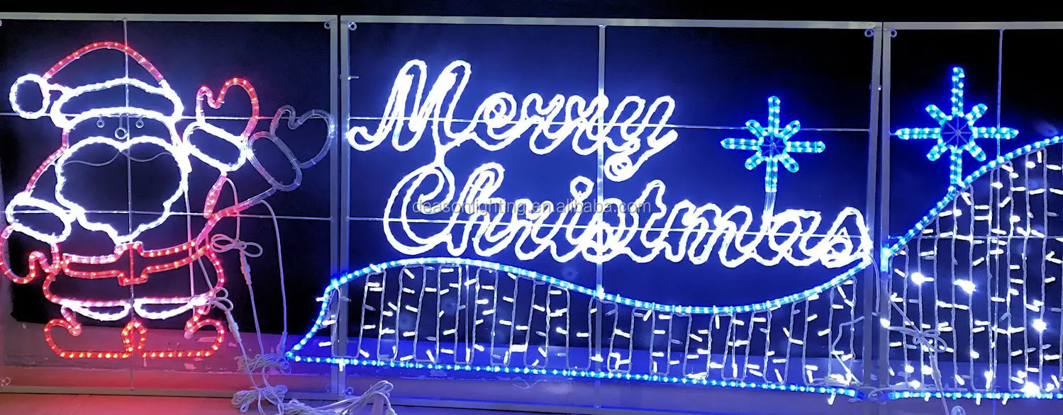 Merry Christmas Led Lighted Sign - Buy Merry Christmas Led Sign,Merry Christmas Lighted Signs