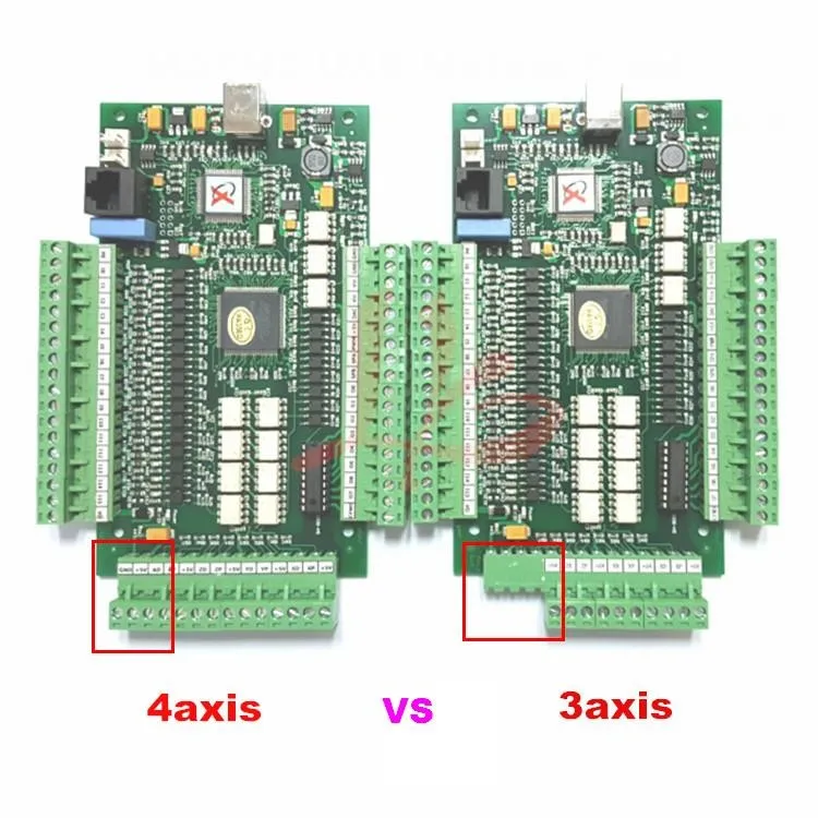 Hailege Carte MACH3 CNC 5 Axes - Driver Moteur Pas à Pas Avec Isolation Optocoupleur + Câble USB
