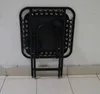 cheap compactness and a rugged design used folding tables for zero gravity chair with steel table chairs design