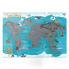 wholesale scratch off map globe england germany