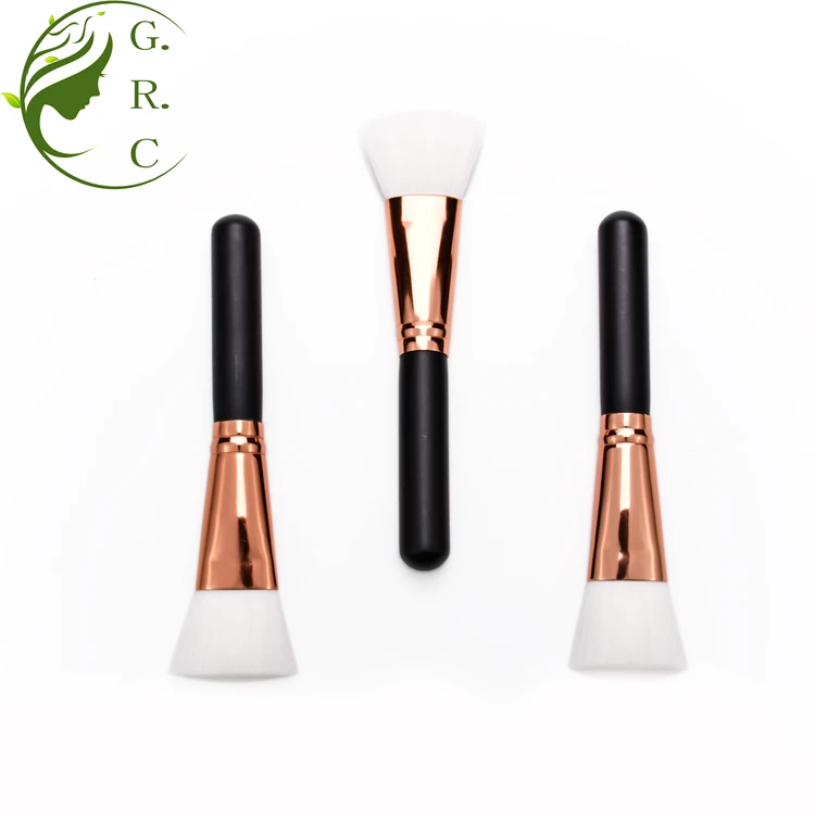 Makeup Tool Vegan Single Brush Portable Flat Blush Brush For Foundation