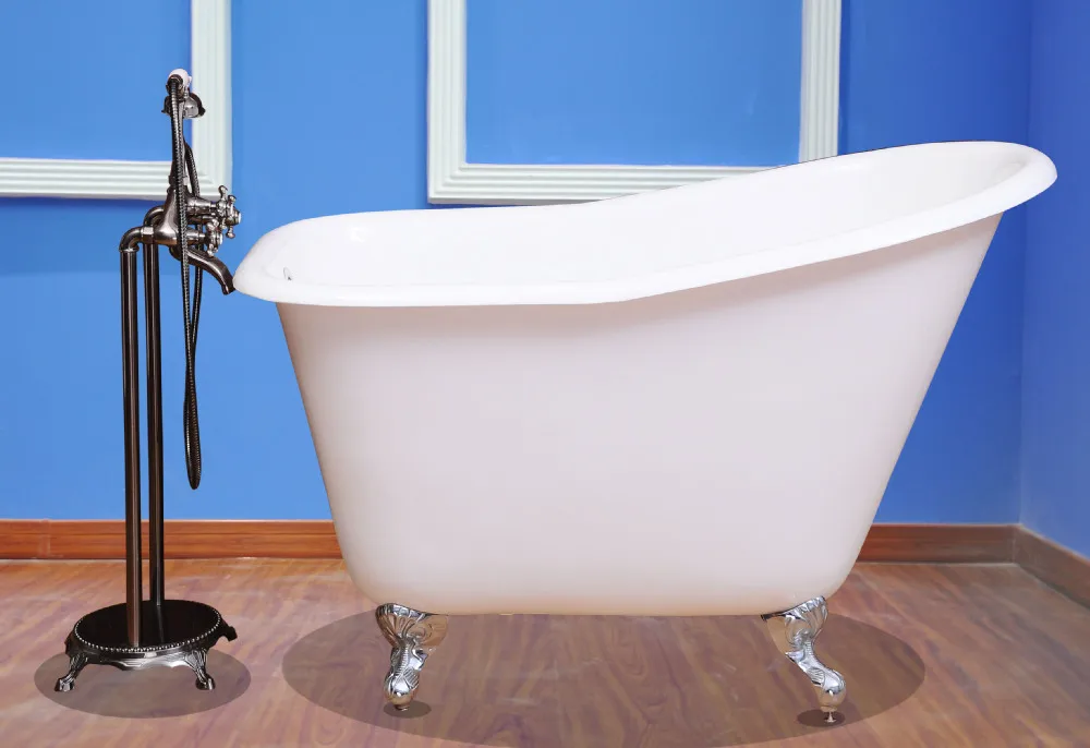 Square Baby Cheap Freestanding Plastic Enameled Cast Iron Deep Baby