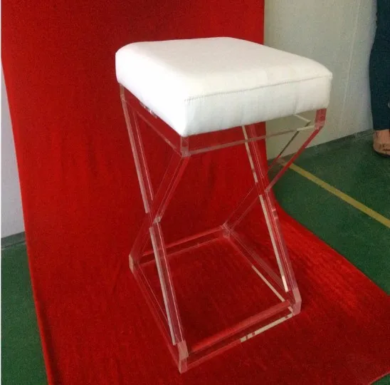 Wholesale Modern Clear Acrylic Vanity Shower Bar Stool Buy Acrylic