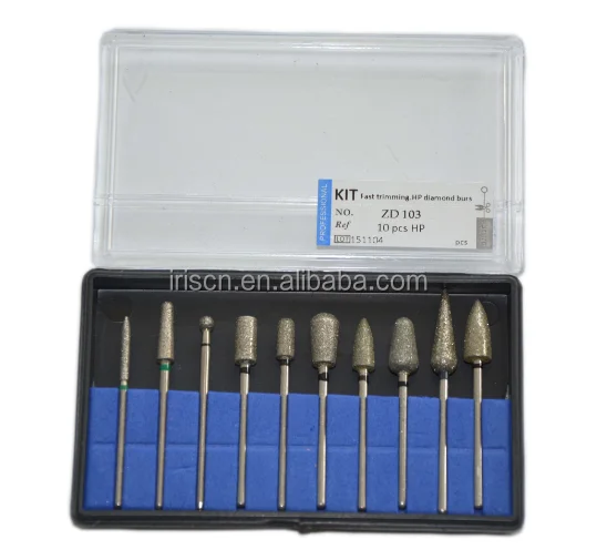 Fast Trimming Dental Composite Polishing Burs/ Dental Bur For Removing