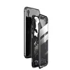 360 Degree Full Protective Metal Frame Tempered Glass Magnetic Mobile Phone Case for iPhone X XR XS MAX Back Covers