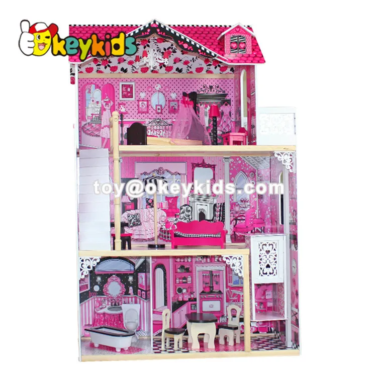 emily wooden doll house