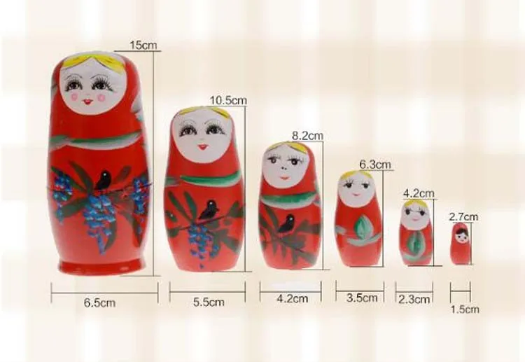 plain russian dolls