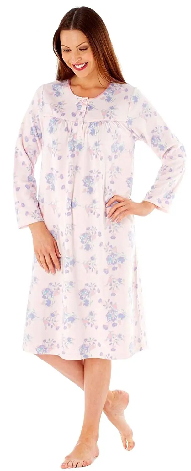 long fleece nightdresses