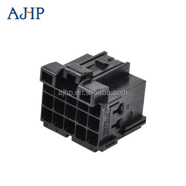 15 Pin Female Auto Wire Harness Plug Connectors