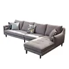 Designed Morden Fabric Sofa Italian Style Simple L Shape furniture living room sofa