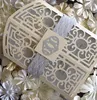 embossed gate wedding invitation complete with embossed detailing and recepetion card