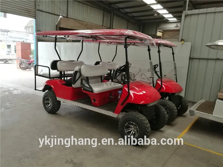 4 seaters electric golf cart