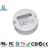 FCC CUL 100-132V round form small triac dimmable constant current led driver 8w 200ma with PFC 0.95