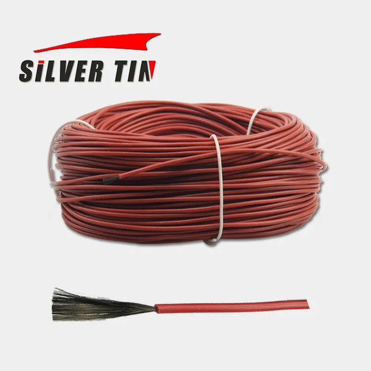 
12 ~ 220 V Electric Wire Carbon Fiber Heating wire For Warm Hotline Home Floor System 
