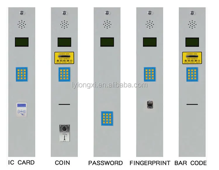Locker Intelligent Locker With Barcode Scanner/supermarket Touch Screen
