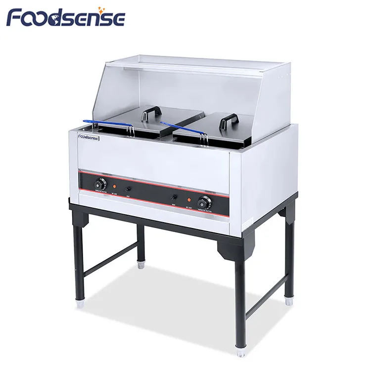 Kitchen Appliances 42 Liter Deep Fryer 2 Pots For Restaurant 60hz General Electric Deep Fryer Commercial Buy Basket Double Deep Fryer Pricechips 42 Liter Deep Fryer For Restaurant 60hz Kitchen Appliances Deep Fryer Product