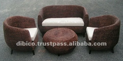 Indoor Furniture Water Hyacinth Sofa Indoor Furniture Water Hyacinth Sofa Supplieranufacturers At Alibaba