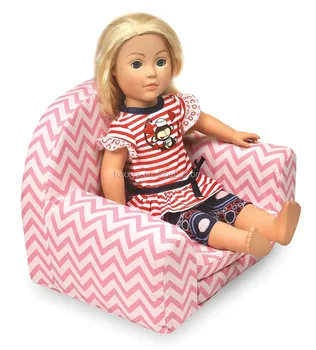 doll sitting in chair