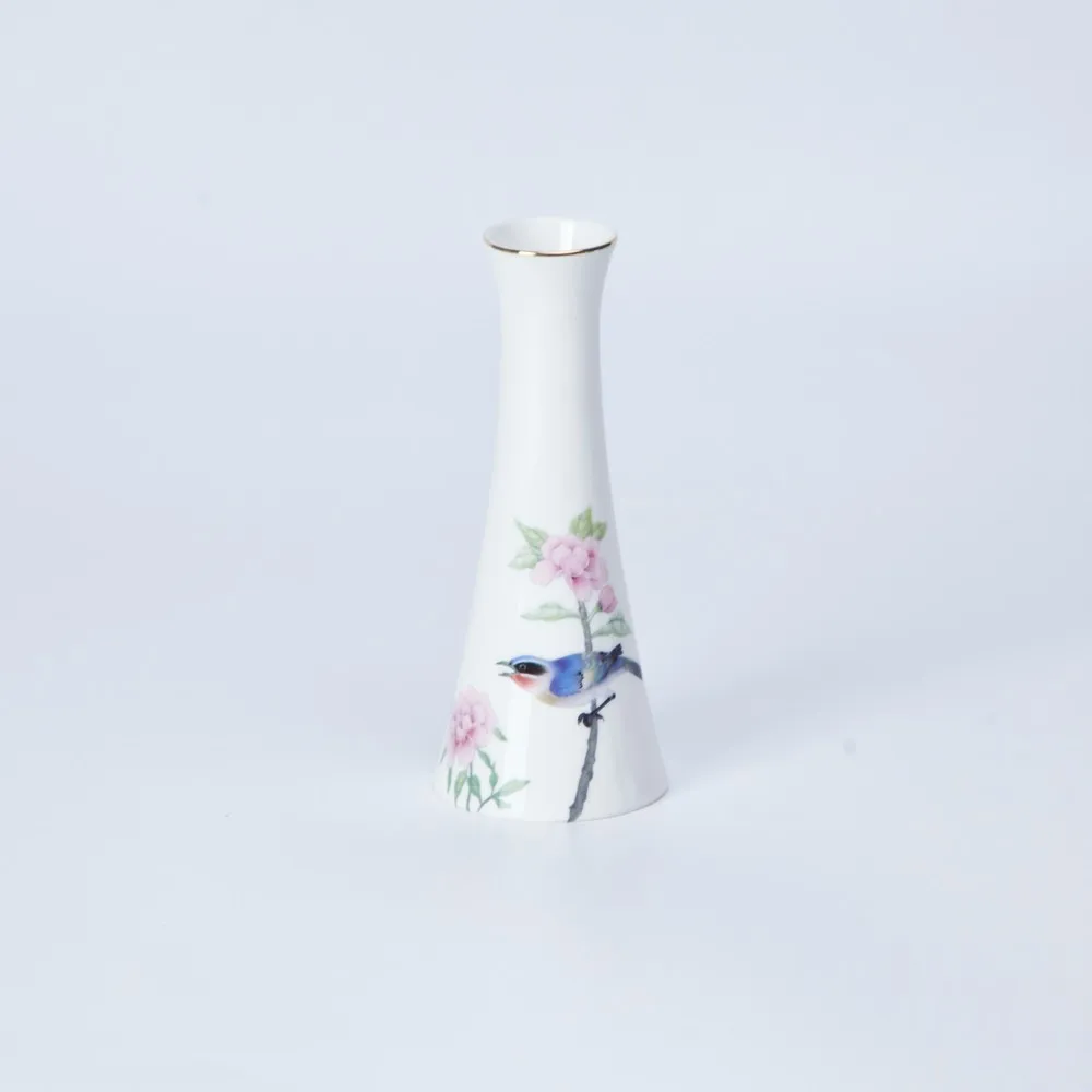 product-Two Eight-modern porcelain restaurant table flower vase luxury ceramic-img
