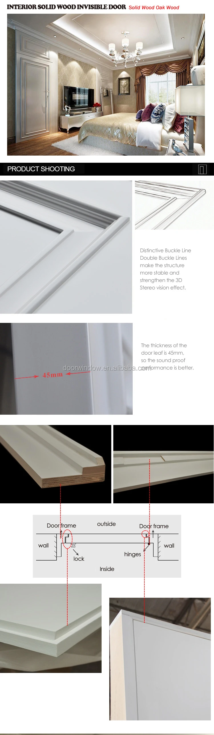 Doorwin interior door-Interior Doors With Invisible Frames