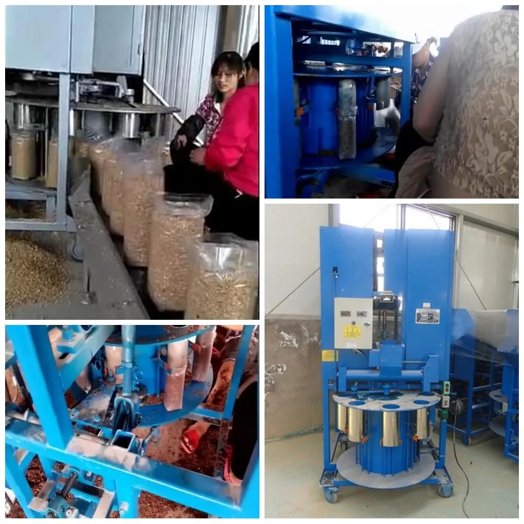 Automatic Mushroom Substrate Punching Bagging Machine - Buy Punching