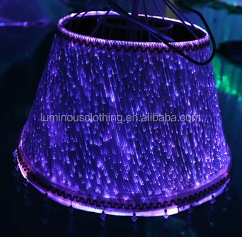 Timeless Optic Fiber Tapered Shallow Drum Lamp Shade Timeless Optic Fiber Tapered Shallow Drum Lamp Shade