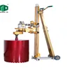 maximum drill diameter 100mm hydraulic diamond core drilling machine ,horizontal,upring,vertical position drilling .