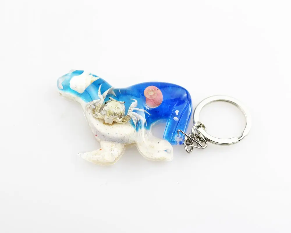 Seal Shape Acrylic Key Chains With Sea Life Specimen Buy Acrylic Key