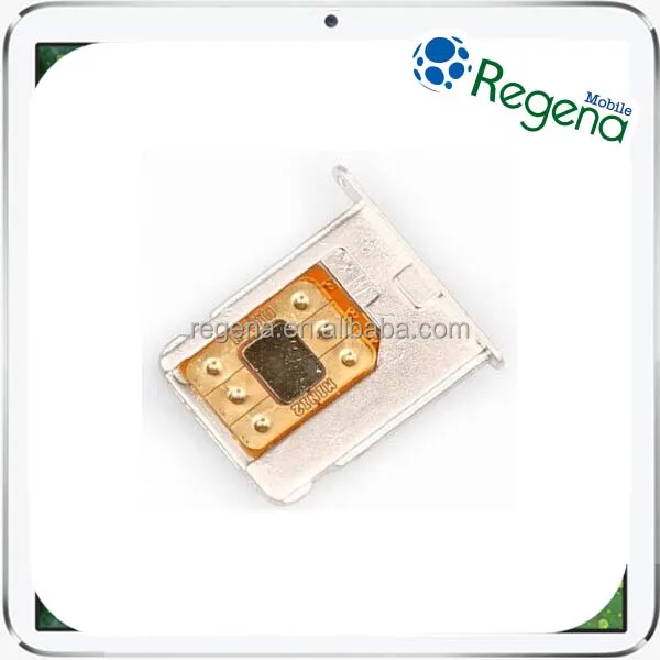 mini SIM Card Holder with 2 Adapters & 1 Iphone eject Pin for iphone 4s, 5g,5c,5s