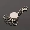 Honest High Quality Fashion Car Keychain multi ring Key Chain Key Ring Buckle