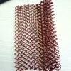 Decorative metal mesh fabric hanging curtain for room partition