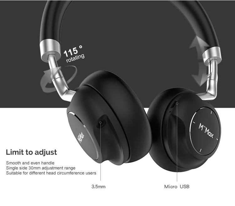 mono bluetooth earpiece walkie talkie bluetooth earbuds for cell phones - ANKUX.COM