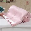Spring/Autumn warm 100% Pure Silk bed blanket/Throws Twin/King/Queen Size