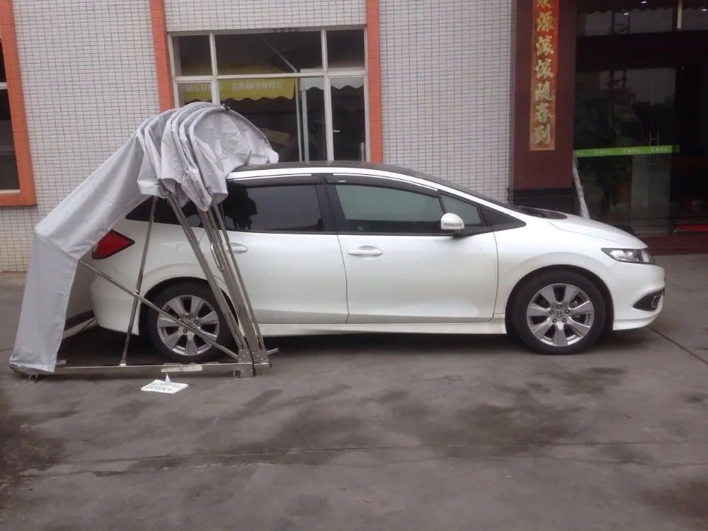 Full Color Stainless Steel Folding Car Cover Tent - Buy Folding Car ...