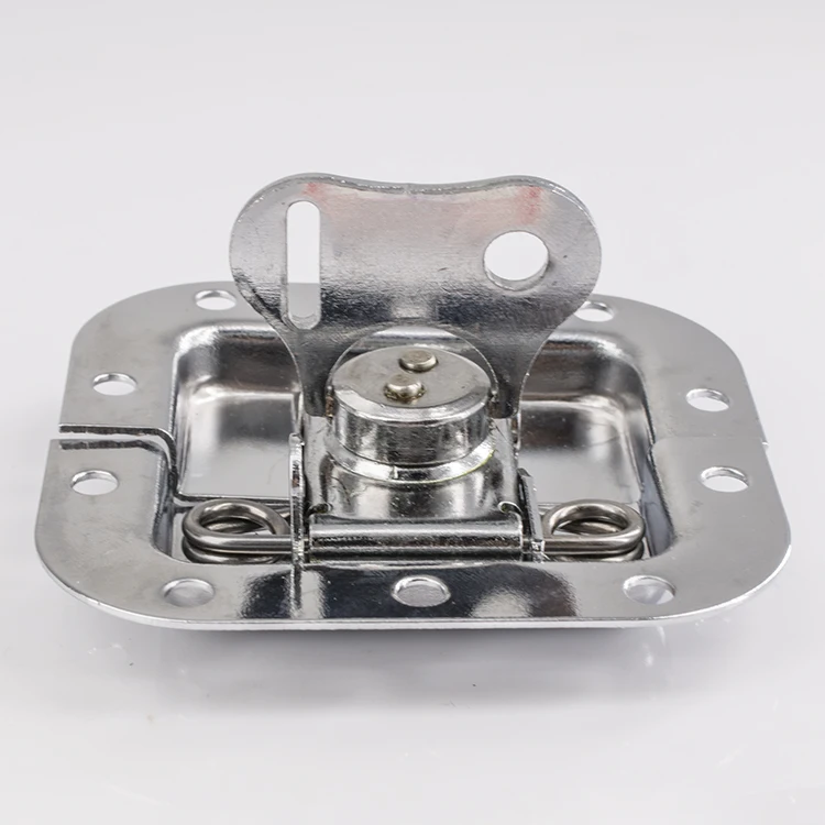 Chinese Latch Lock Chrome Plating Butterfly Latch Steel Twist Draw Latch Lock For Case