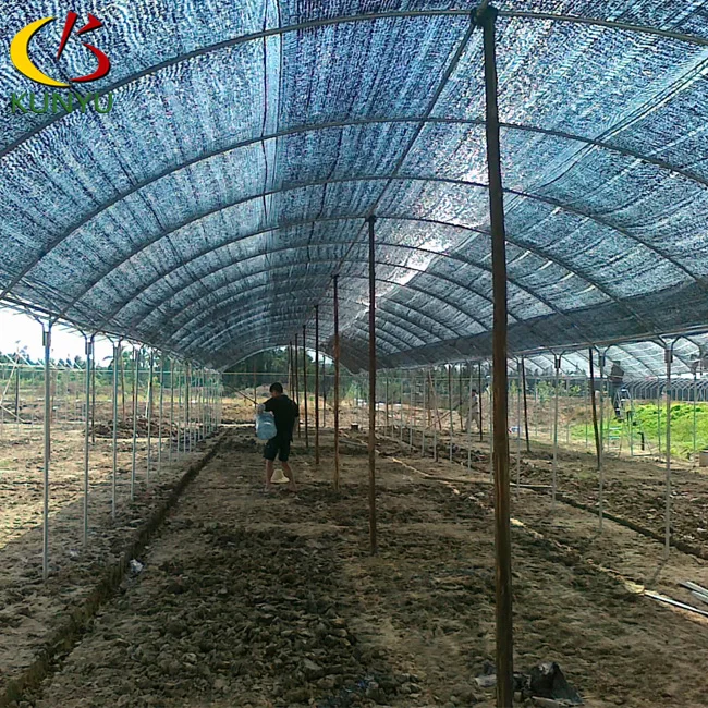 Arch Roof Type Shade Netting For Plants Outdoor Sun Shade