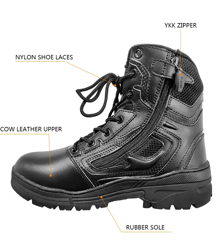 Padded Collar Security Guard Warrior Combat Boots For Men Buy Warrior