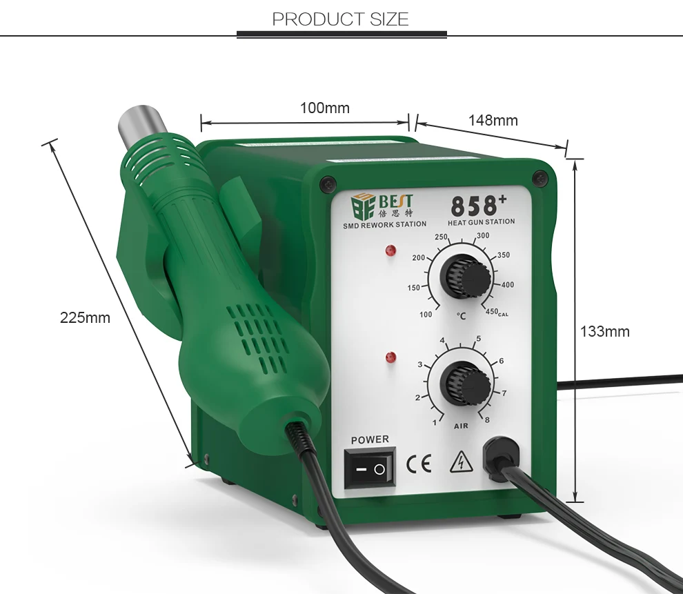 Best cheap hot air store rework station